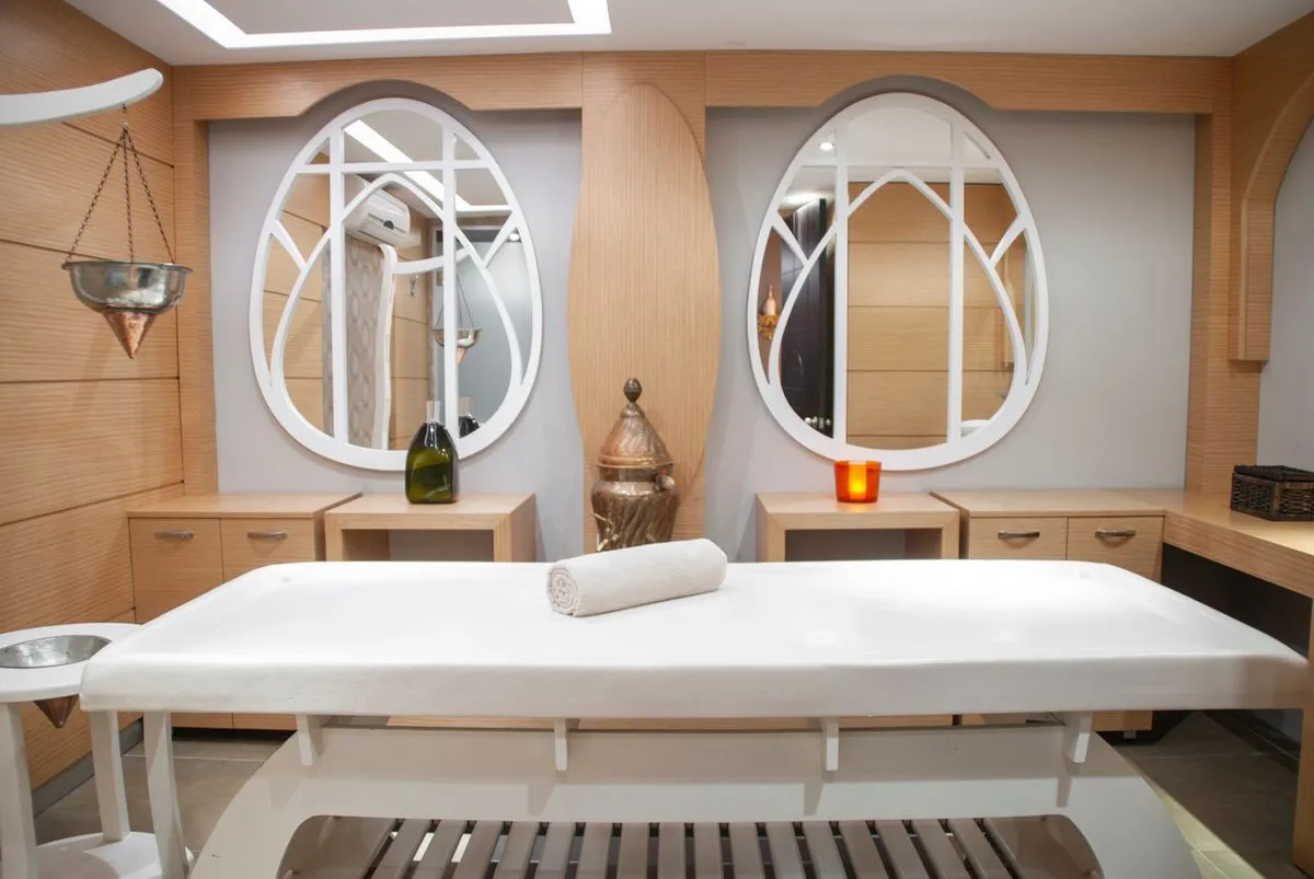 A treatment room at Nu Body Spa, Ho Chi Minh City